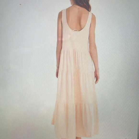 J. Crew Broken-In Jersey Tiered Maxi Dress - Periwinkle - Size Small - Picture 2 of 8